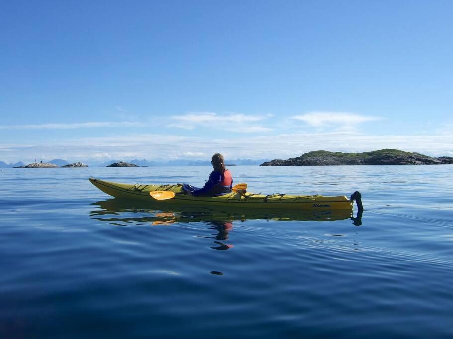 Charming House By The Sea, Lofoten! Laupstad Exterior photo